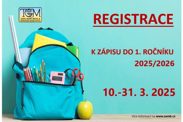 Registrace k zápisu/odkladu PŠD 2025/2026