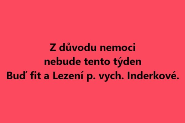 ŠD - nemoc